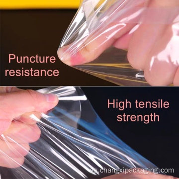 Película de tubo de plástico transparente PA PE